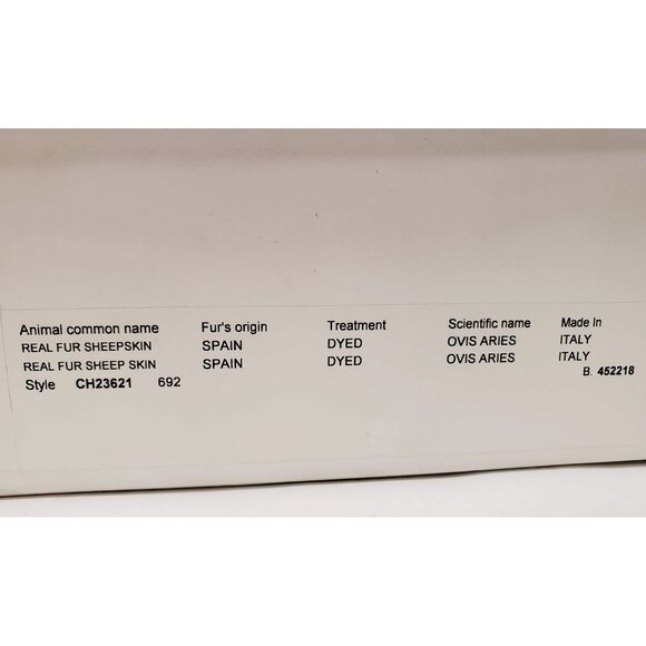 CHLOE ANKLE BOOTS DRAWSTRING SHEEPSKIN FOLD OVER BOOTIES sz 40 9.5 - Picture 9 of 11